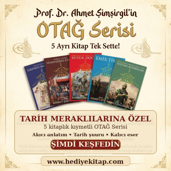 AHMET ŞİMŞİRGİLİN OTAĞ SERİSİ 5 KİTAP